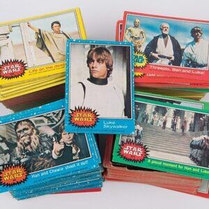 MYSTERY LOT OF 50 Vintage 1977 Topps Star Wars Cards